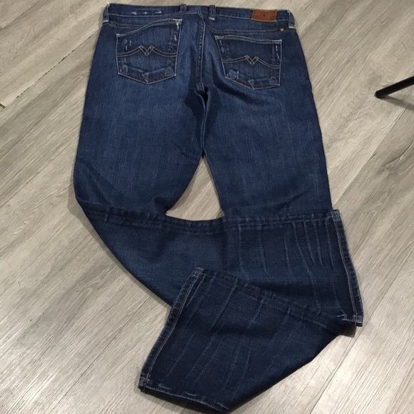 Lucky Brand Sweet 'N Low DarkWash Distressed Bootcut Jeans size 8/29 - Picture 10 of 12